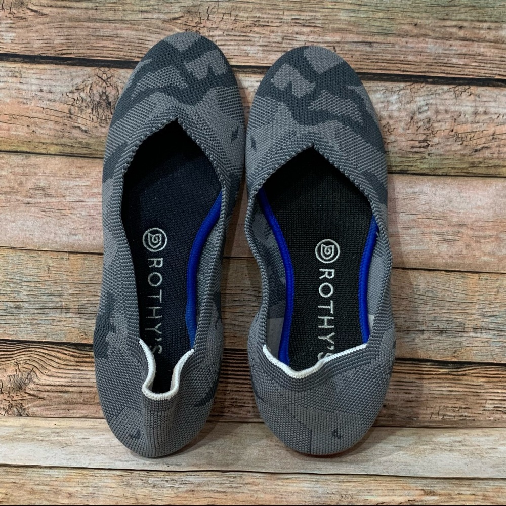 Rothy's Retired Camo Round Toe Flats